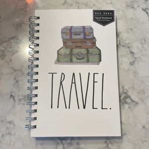 Rae Dunn Travel Spiral Notebook